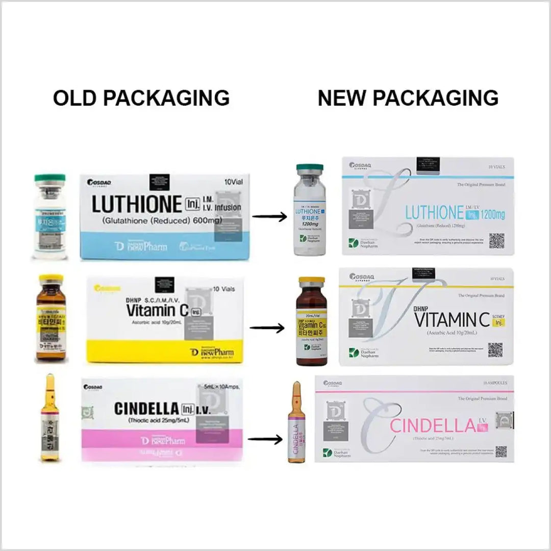 Cindella Korean Skin Whitening Injection - Ascorbic Acid & Vitamin C - Image 3