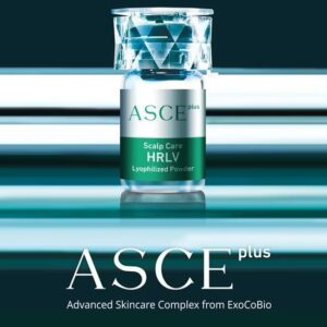 ExoCoBio ASCE Plus HRLV - 10 Billion Exosomes for Hair Loss & Scalp Care - Made in Korea